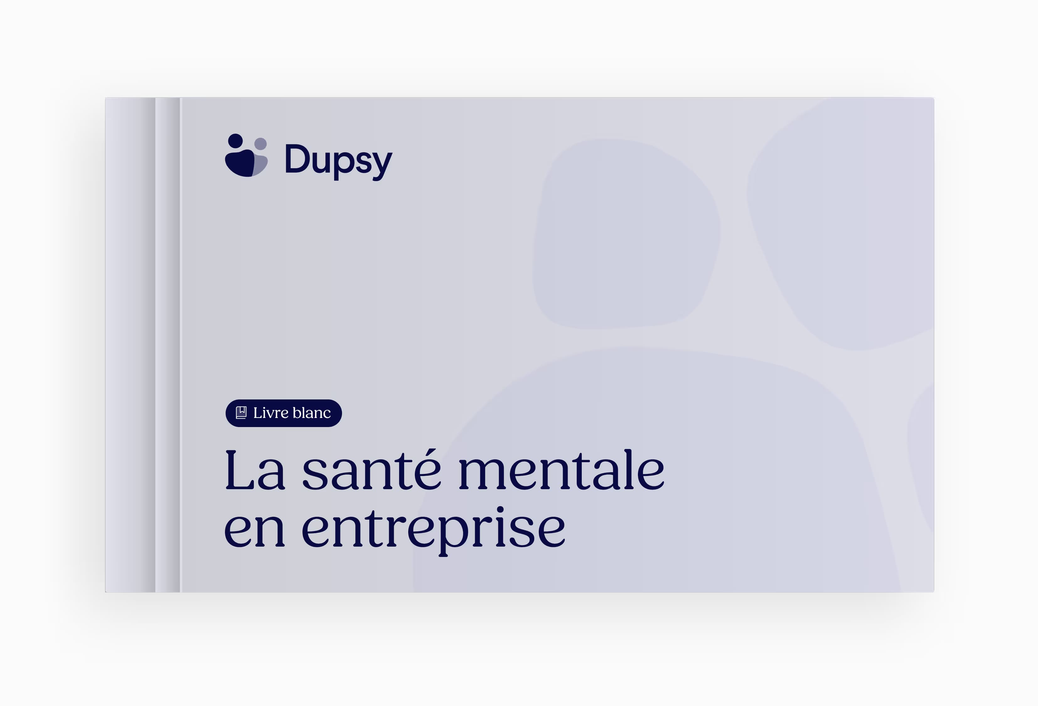 Couverture du livre blanc « La santé mentale en entreprise »