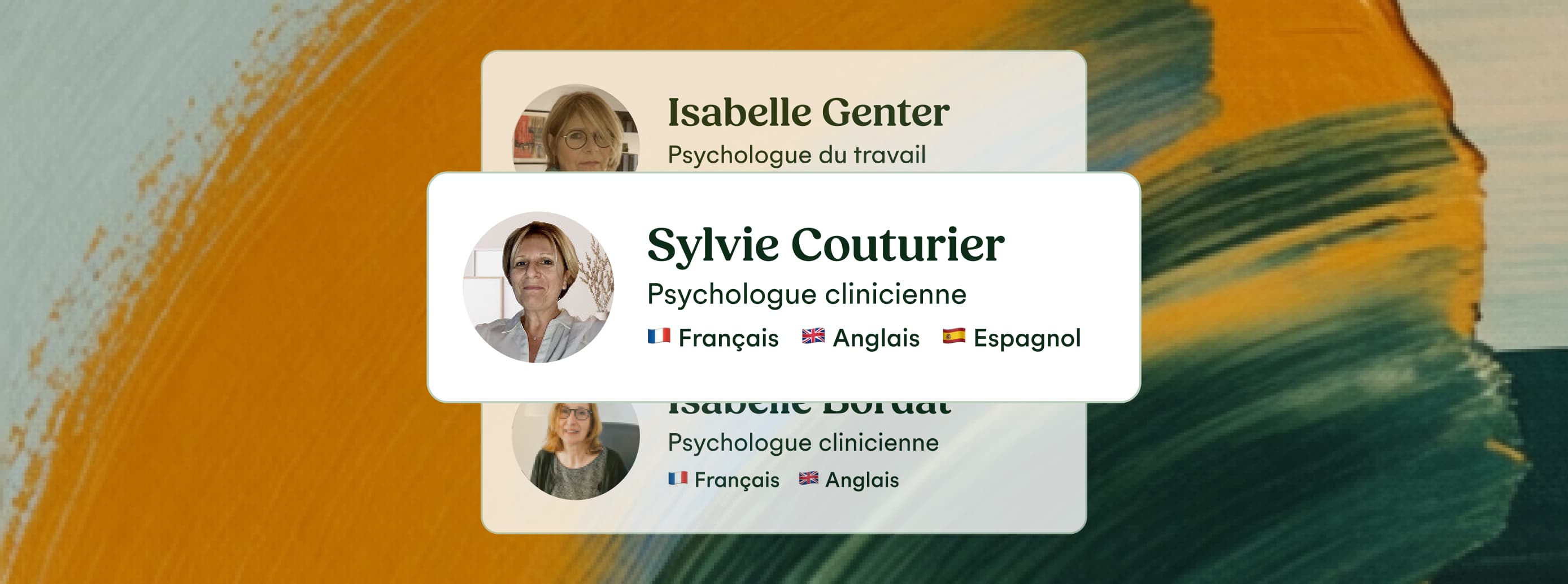 L’annuaire des psychologues Dupsy avec leurs spécialités et langues parlées